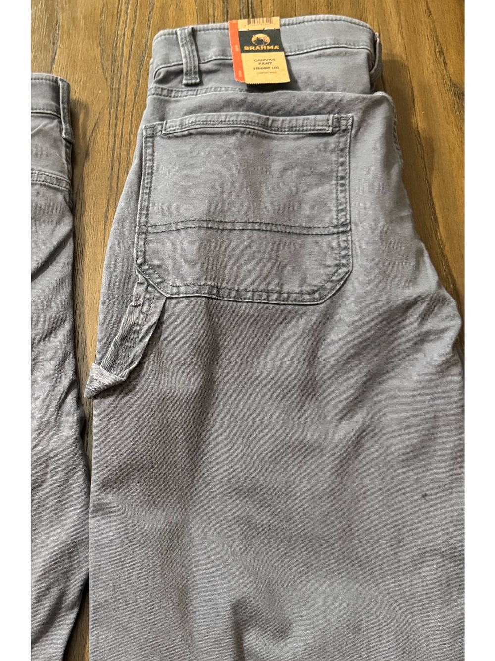 Brahma Men's Straight Leg Canvas Pants